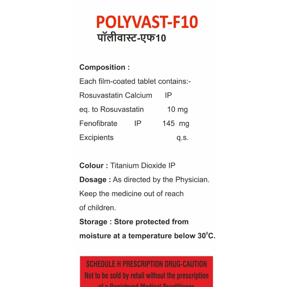 Polyvast F10 Tablets 10x1x10 1