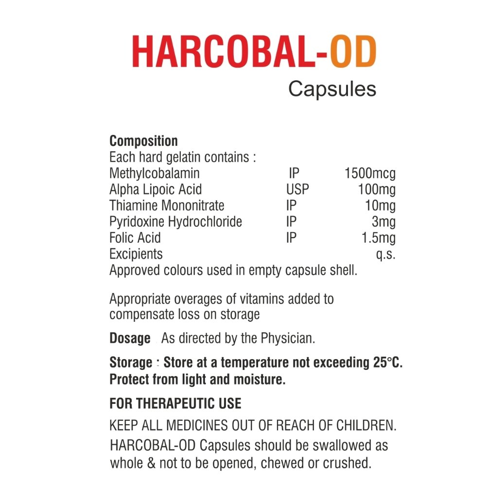 Harcobal-OD Capsules 10x1x10 Alu-Alu 1